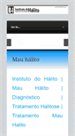 Mobile Screenshot of mauhalito.med.br